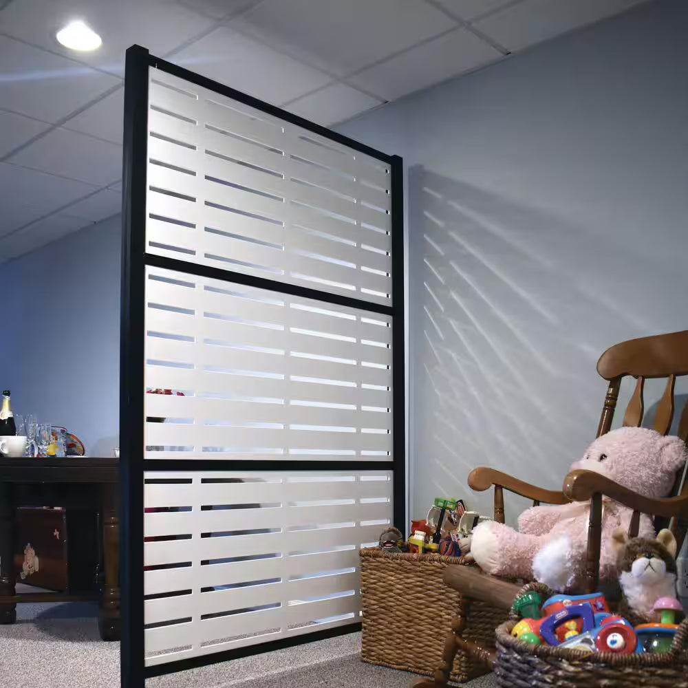 2 Ft. X 4 Ft. Boardwalk White Polypropylene Decorative Screen Panel