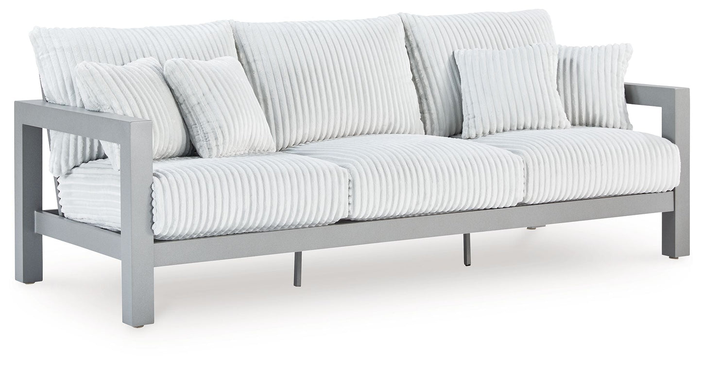 Hurley Park - Outdoor Sofa With Cushion - Gray