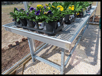 30"x 8' Commercial Grade Plant Benches
