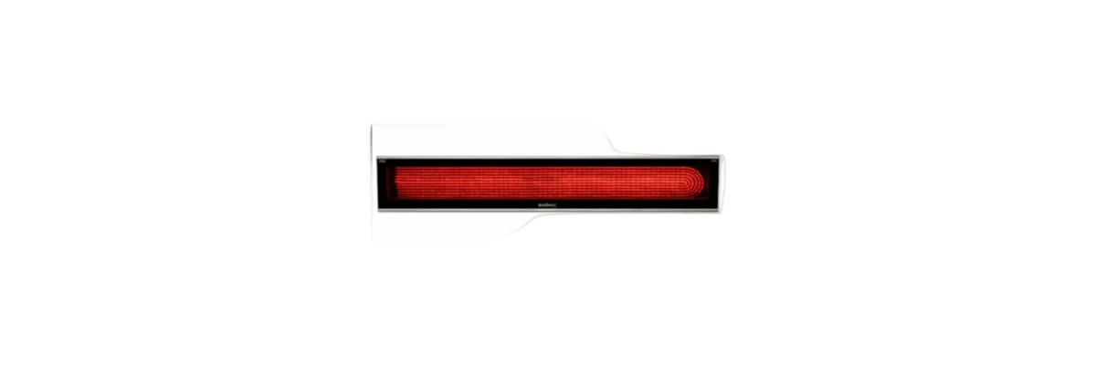 Bromic Platinum Smart Heat 3400W Electric Patio Heater - Radiant Infrared, 208V, Black Finish