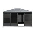11.2x14.6FT Aluminum Hardtop Gazebo