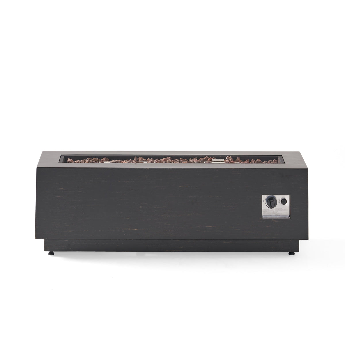 48" Contemporary Rectangular Propane Fire Pit – 50,000 BTU