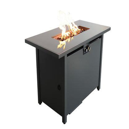 Outdoor Fire Pit Table With Lid