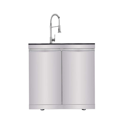 Castelle Flame Blaze 108-Inch 6-Burner 85K BTU Stainless Steel Outdoor Kitchen Grill Island