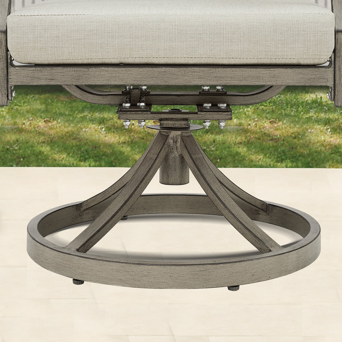 Azur 82.5"  Rectangular Outdoor Dining Set with Sunbrella® Cushions
