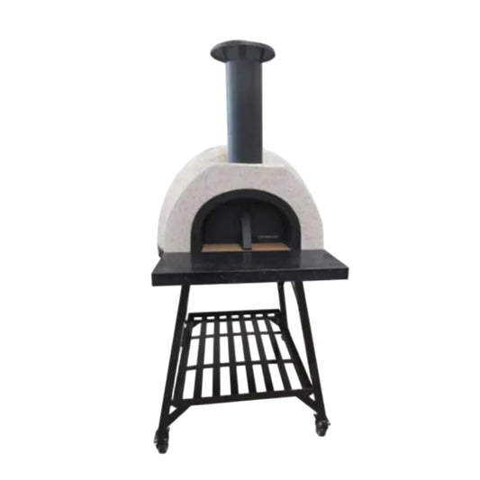 DIY AD70 Tuscany Wood‑Fired Outdoor Oven – Authentic Fire Brick Pizza Oven with Refractory Cement & Customizable Exterior