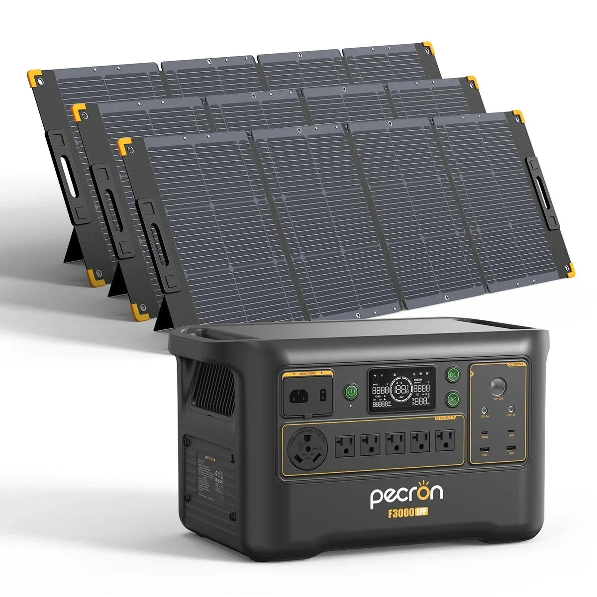 PECRON F3000LFP Portable Power Station 3600W 3072Wh