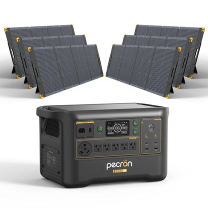 PECRON F3000LFP Portable Power Station 3600W 3072Wh