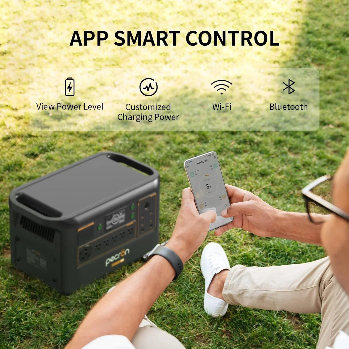 PECRON F3000LFP Portable Power Station 3600W 3072Wh