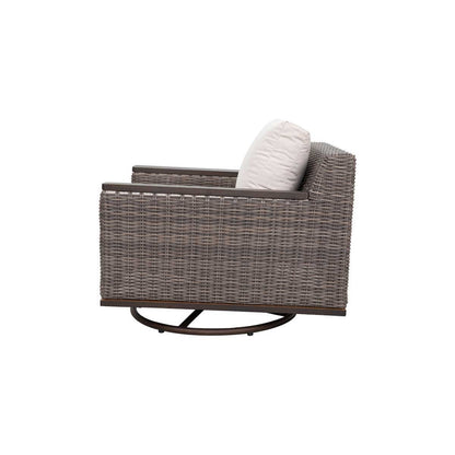 2 Beaufort Wicker Swivel Rocking Chair - Set of 2