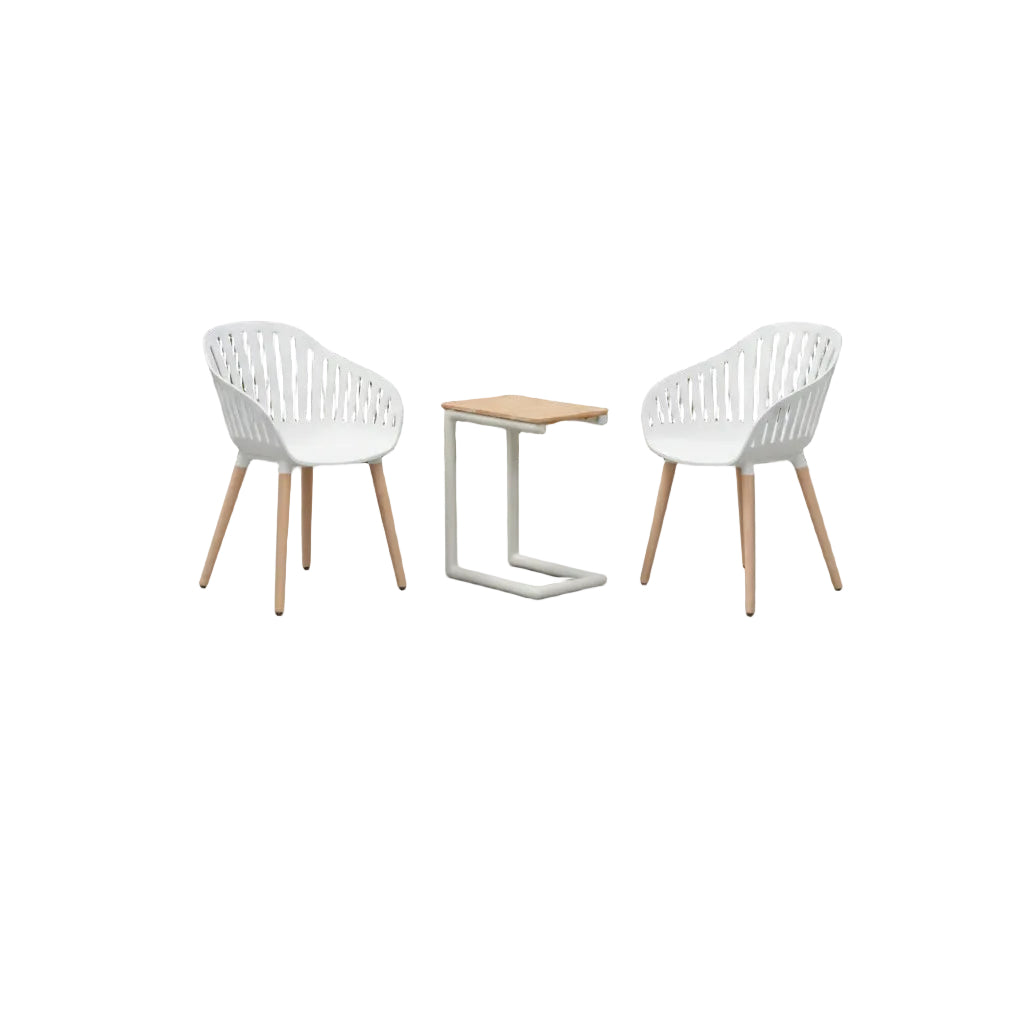 Portals Light C-shape Chair Set