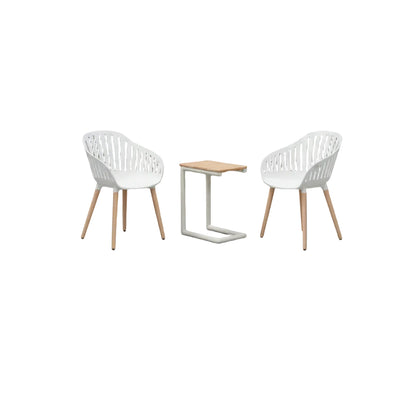 Portals Light C-shape Chair Set