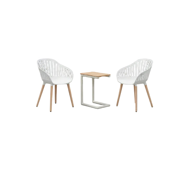 Portals Light C-shape Chair Set