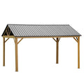 12'x14' Hardtop Gazebo Outdoor Aluminum Gazebo