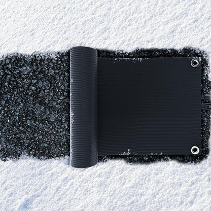 Snow Melting Mats, Heated Outdoor Mats for Walkways, Electric Snow Melting Mats for Decks and Sidewalks, Trusted No-Slip Snow and Ice Melt Heated Sidewalk Mat (10 X 30) 4PCS