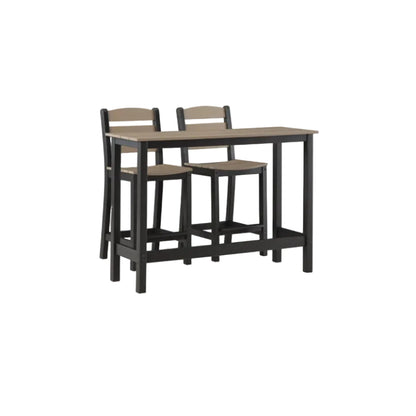 Shoreline Beach - Outdoor Counter Table And 2 Barstools