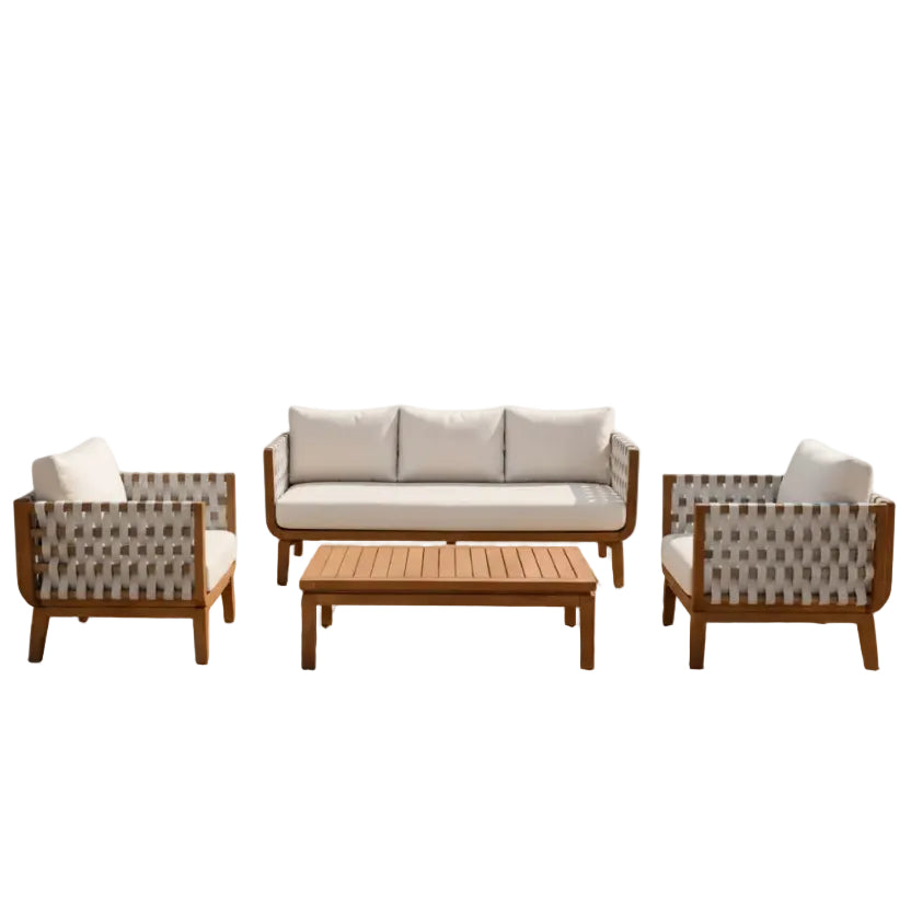 4 Piece Outdoor Patio Furniture Set
