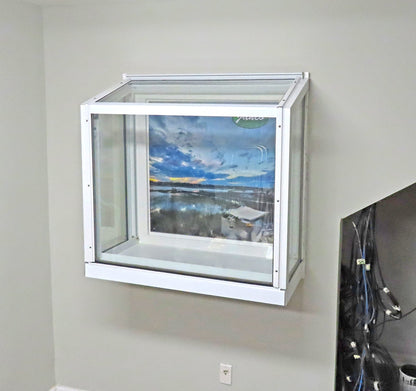Janco Garden Greenhouse Window – Aluminum Frame Low-E Tempered Glass