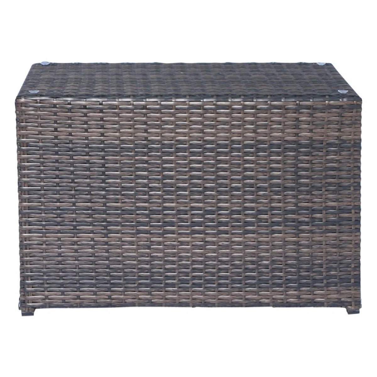 Modern Wicker Outdoor Seating Set with Cushions – Aluminum Frame & HDPE Wicker 3-Piece