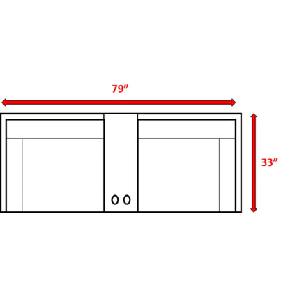 Patio Loveseat Group with Cushions – Weather‑Resistant HDPE Wicker & Rustproof Aluminum