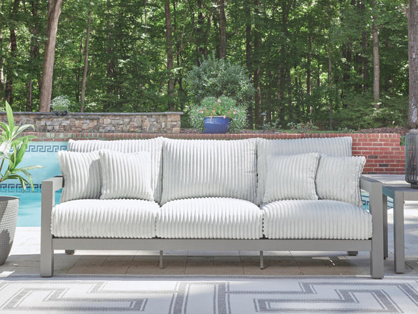 Hurley Park - Outdoor Sofa With Cushion - Gray