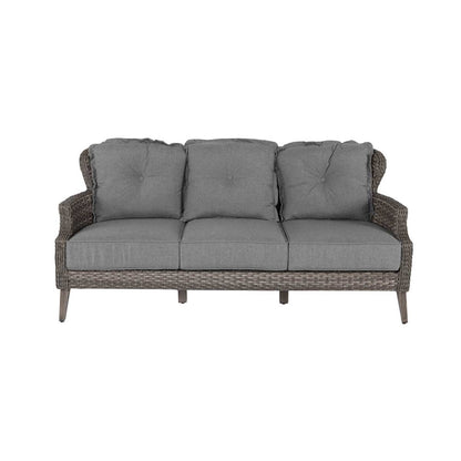 Tenaya 3-Piece Wicker Sofa Set with Stationary Chairs