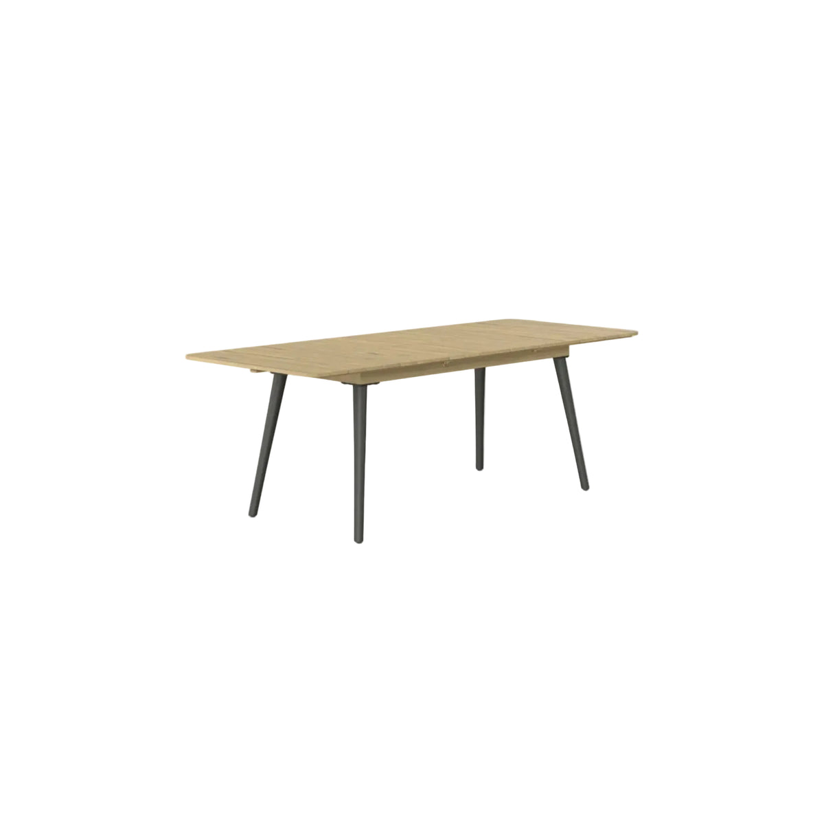 Beachside - Outdoor Extendable Dining Table - Light Teak