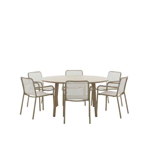 7 Pieces Patio Dining Set