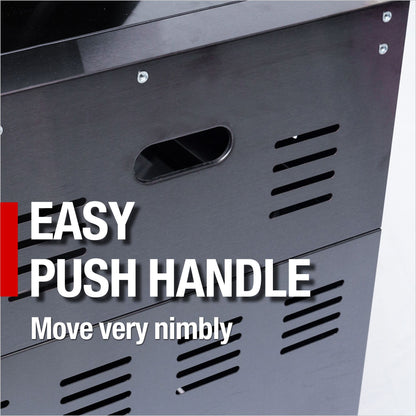 46-Inch Deluxe Stainless Steel Gas Outdoor Kitchen Barbecue Grill