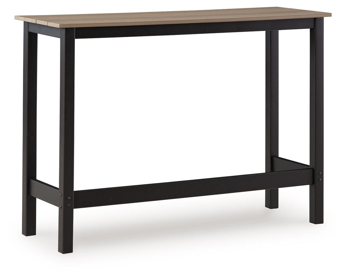 Shoreline Beach - Outdoor Counter Table And 2 Barstools