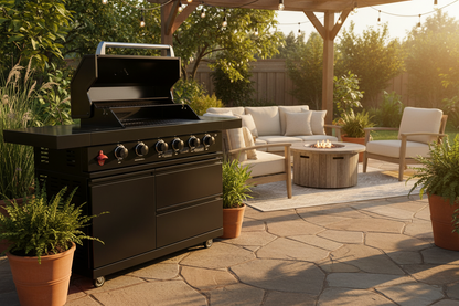 46-Inch Stainless Steel Outdoor BBQ Grill