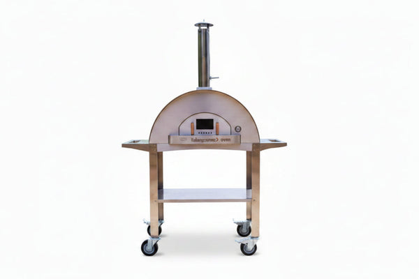 WPPO Karma 55 304 Stainless Steel Commercial Wood-Fired Oven