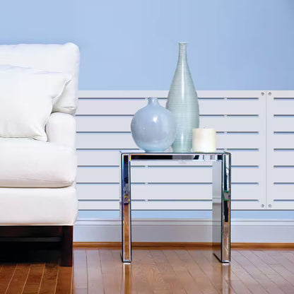 2 Ft. X 4 Ft. Boardwalk White Polypropylene Decorative Screen Panel