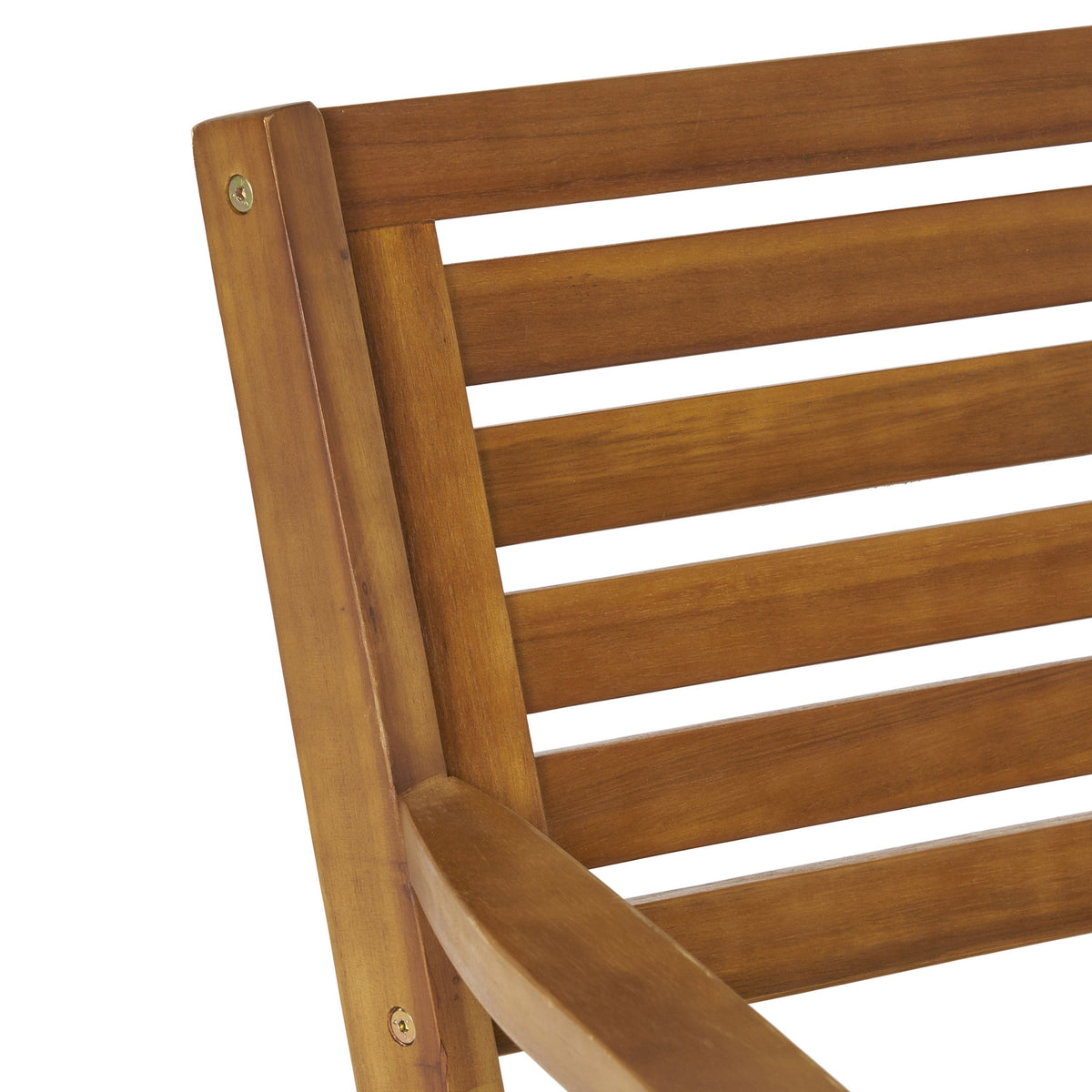 6-Piece Acacia Wood Dining Set with Cushions & Handwoven Rattan Legs