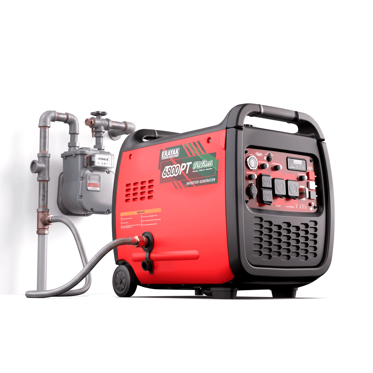 6800W Tri-Fuel 120V/240V Inverter Generator