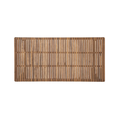 7-Piece Outdoor Acacia Wood Dining Set, 69" Rectangular Patio Table & 6 Mix