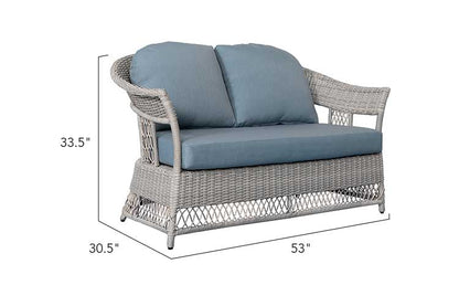 Shell 4-Piece Wicker Sofa Set