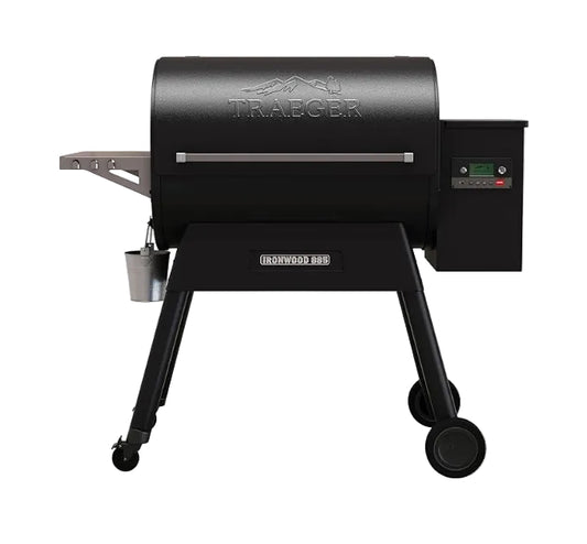 Traeger Ironwood 885 Wood Pellet Grill and Smoker-Black