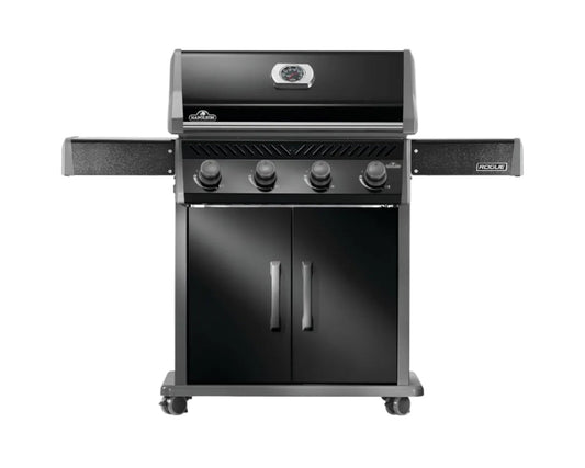Napoleon Rogue 525 Propane Gas Grill, Durable 4-Burner BBQ - Black