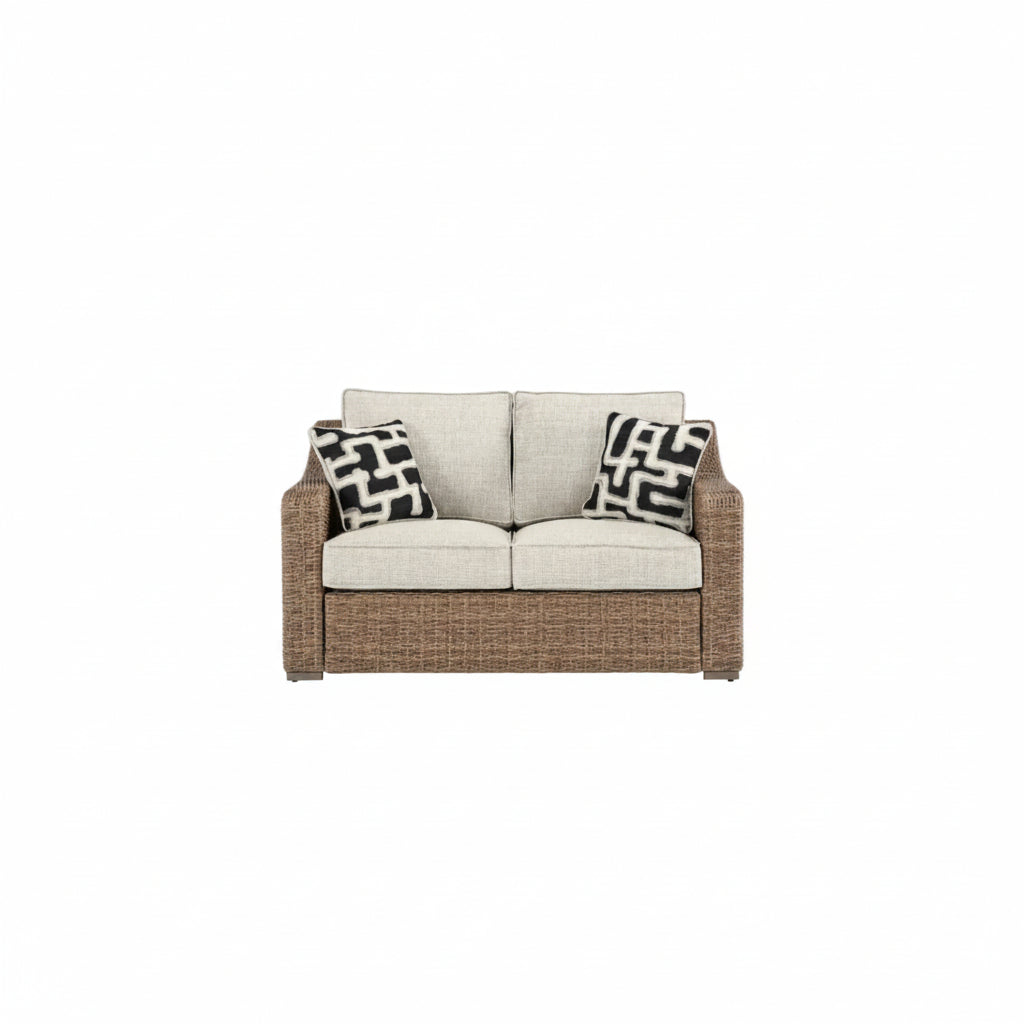 Beachcroft - Loveseat With Cushion - Beige