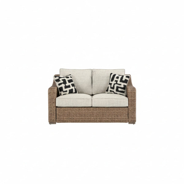 Beachcroft - Loveseat With Cushion - Beige