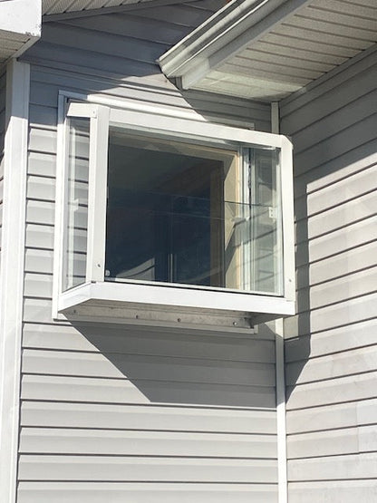 Janco Garden Greenhouse Window – Aluminum Frame Low-E Tempered Glass