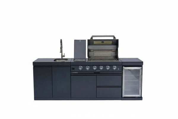46-Inch 4-Burner Deluxe Stainless Steel Gas Outdoor Kitchen Grill