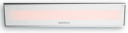 Bromic Platinum Smart Heat 2300W Electric Patio Heater - Radiant Infrared, 220V-240V, White Finish - BH0320007