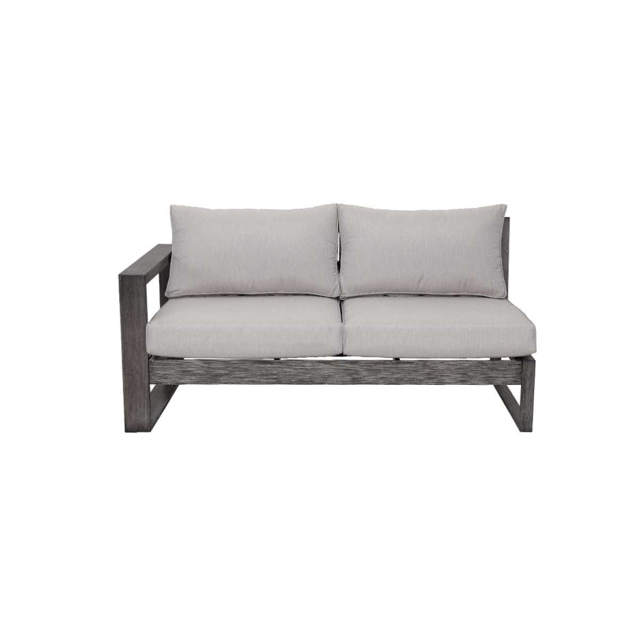 Walsh 4-Piece Aluminum Firepit Sofa Set