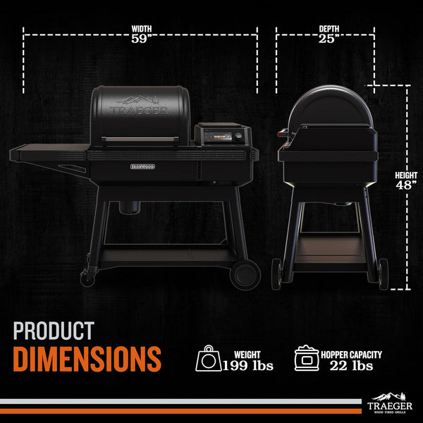 Traeger Electric Wood Pellet Grill & Ironwood Pellet Smoker