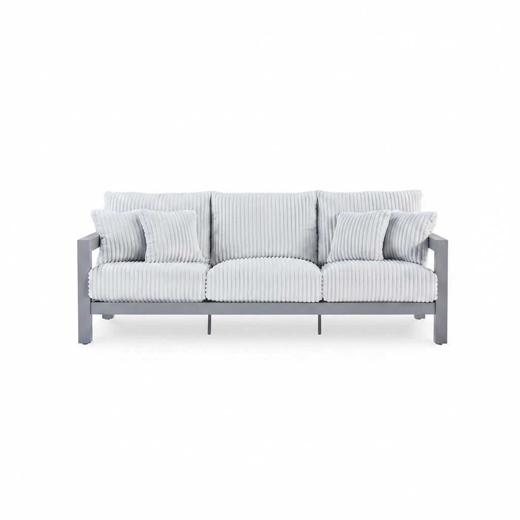 Hurley Park - Outdoor Sofa With Cushion - Gray