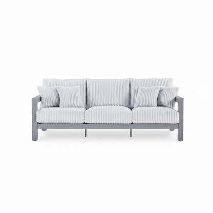 Hurley Park - Outdoor Sofa With Cushion - Gray