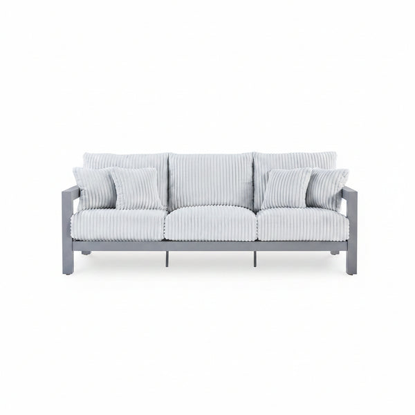 Hurley Park - Outdoor Sofa With Cushion - Gray