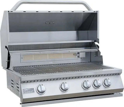 St. John 7’6" Outdoor Kitchen Bar Island – Kokomo 32" Grill & Fridge